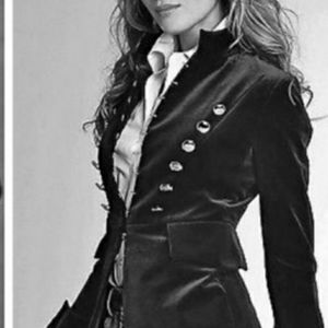 Newport News Romantic Long Military Styl Coat sz10